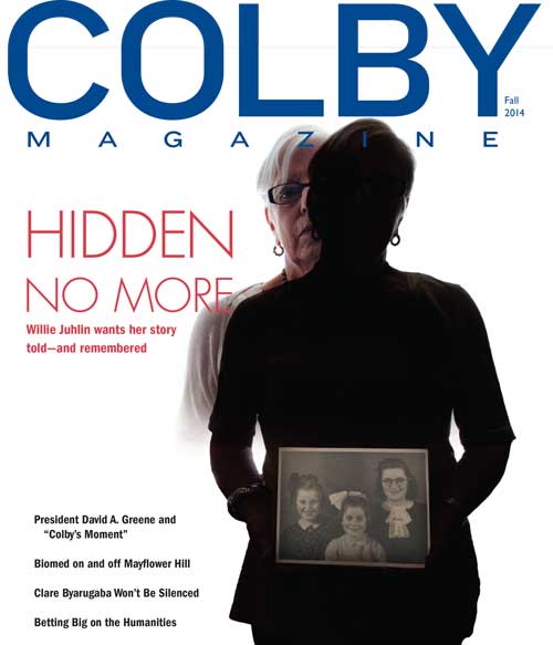 Colby Magazine Fall 2014 cover