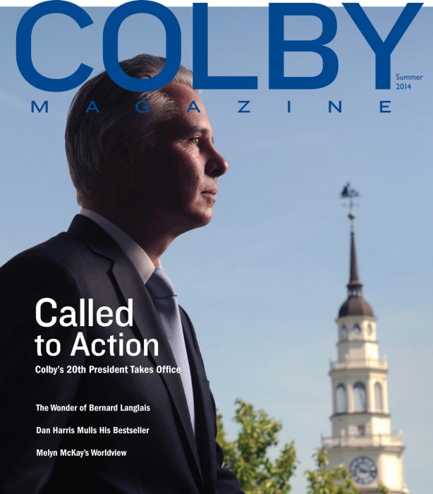 Colby Magazine Summer 2014 cover