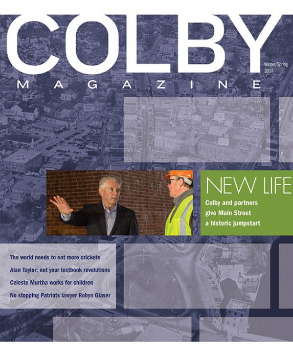 Colby Magazine Winter 2015 cover