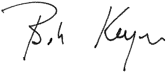 Bob Keyes signature