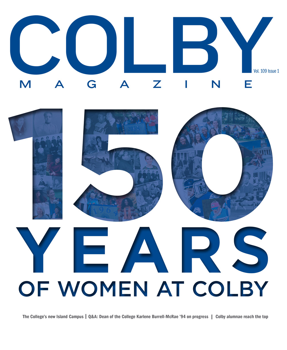 Colby Magazine Vol. 109 Issue 1 cover
